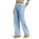 Roxy Γυναικείο παντελόνι Milla Wide Leg Regular Beau - Cropped for Women